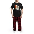 thumbnail image 5 of CafePress - Vintage Santa - Men's Dark Loose Fit Cotton Pajama Set, 5 of 7