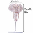 thumbnail image 6 of Abstract Art Elephant Head Resin Sculpture for Modern Home Decoration, Influencer Picks Adorning Items for Living Room, Office, Desk, Bookshelf, Shelf, Nightstand, TV Stand, 6 of 10