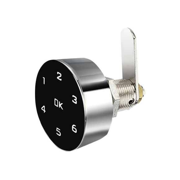Drawer Smart Cabinet Lock Electronic Door Locks Furniture Mailbox Keyless Digital Locks for Wooden Box, Sturdy Room, Home Room, Door, Entry Door , Style A Rod 20mm