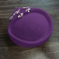 thumbnail image 4 of NinXxx Elegant Rhinestone Tassel Beret Hat for Soft Knit Casual Cap Purple, 4 of 4