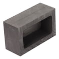 thumbnail image 1 of Molde De Lingote De Grafito, ácido Alcali Resistente A La Alta Eficiencia Refinación De Molde De Grafito Rectangular Para Zinc Para Cobre Para Oro, 1 of 7