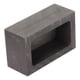 thumbnail image 4 of Molde de lingote de grafito, molde de lingote de fundición de grafito rectangular profesional para oro, plata, latón y cobre, 4 of 5