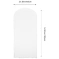 thumbnail image 2 of OULII Cadre d'Arche de Mariage Blanc Décoration Extérieure pour Couples Lot de 1, 2 of 8