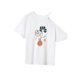 thumbnail image 5 of Camiseta de mujer con cuello redondo, ropa deportiva, camiseta básica suave para oficina de viaje S, 5 of 7