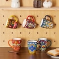 thumbnail image 5 of vancasso Ceramic Coffee Mug Set of 6, 12 oz Coffee Cup, Porcelain Tea Cups, Series LUMI, 5 of 10
