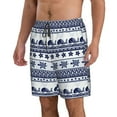 thumbnail image 2 of Naloa Sea Underwater Animals1 Men's Beach Shorts, Surfing shorts, Swim trunks, Quick Dry Swim Trunks for Surfing Beach Fun - Medium, 2 of 9