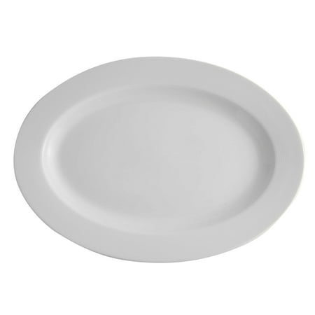 

Paris Oval Platter 14 W X 10 1/2 L Porcelain White