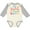 Natural and Heather, variant on Inktastic Grammy and Papaw Love Me Grandchild Boys or Girls Long Sleeve Baby Bodysuit