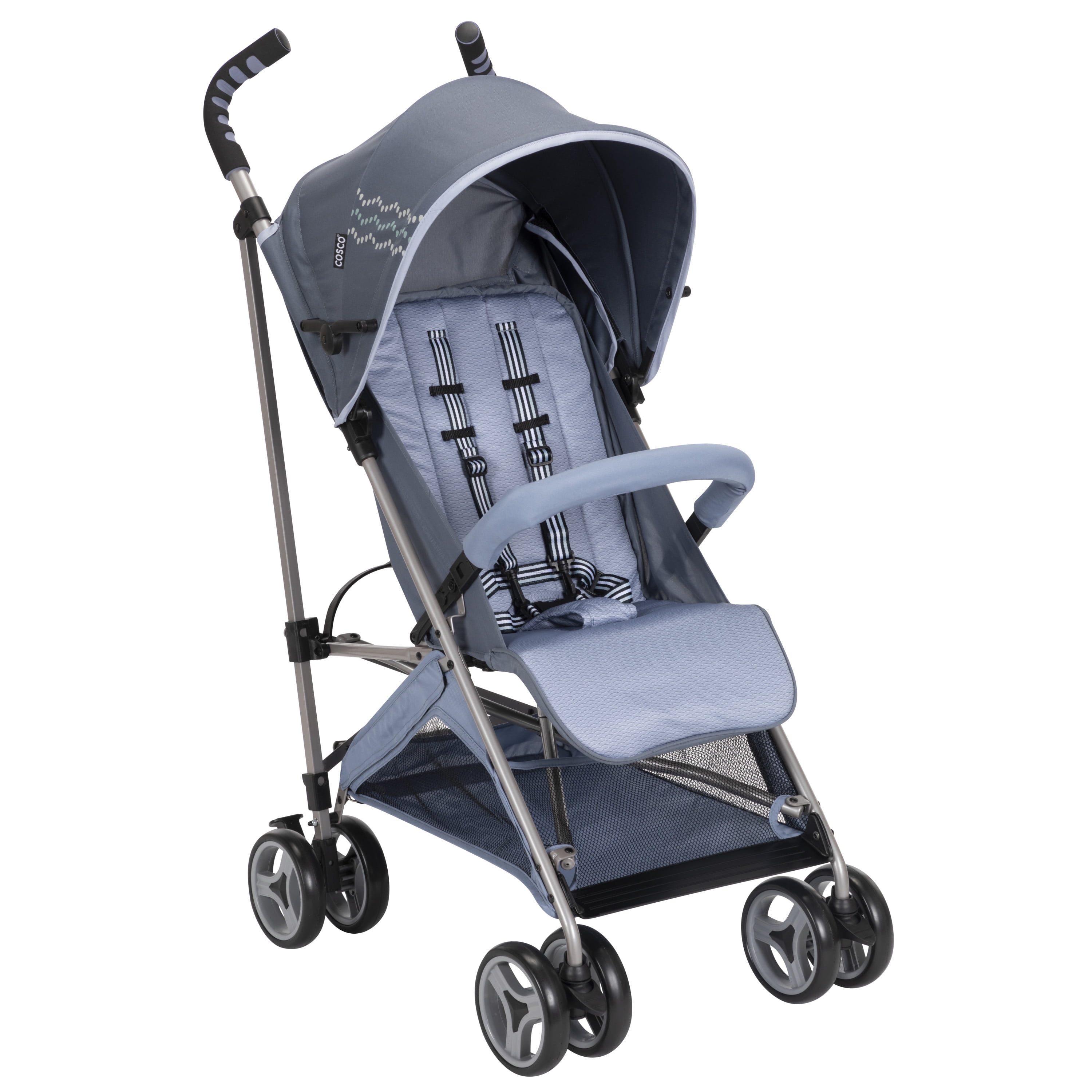 Cosco Kids Simple Fold Compact Stroller, Organic Waves, Infant