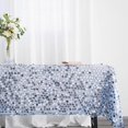 thumbnail image 4 of BalsaCircle 60" x 102" Dusty Blue Big Payette Sequin Rectangular Tablecloth, 4 of 8