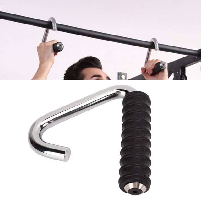 Barra de extracción de atrenamiento físico, de fitness plata plateado universal goma envuelto para eJercio