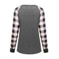 thumbnail image 3 of Women Color Block Sweatshirt Casual Long Sleeve Crewneck Striped Loose Pullover Tops Ladies Teen Clothes Aesthetic Tunic Shirts, 3 of 6