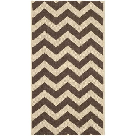 Safavieh Courtyard Dark Brown Indoor Outdoor Rug - Runner 2\'7\ Safavieh Courtyard Dark Brown Indoor Outdoor Rug - Runner 2\'7\
