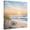 Orange, variant on Coastal Sunset Canvas Wall Art Framed Wall Decor for Living Room Bedroom Bathroom, Natural Ocean Waves Starfish Sand Rustic Canvas Pictures Ready to Hang Decor, 8"x10"