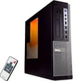 thumbnail image 4 of Dell OptiPlex Desktop Computer PC w/RGB Lighting, Ultra-Fast Intel i5 Quad-Core, 8GB RAM, 500GB SSD, DVD-RW, Windows 10 Home, WiFi, Includes 24" Monitor and Periphio 4-in-1 Kit, 4 of 8