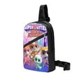 thumbnail image 2 of Super Kitties Crossbody Bag Chest Backpack Compact Foldable Shoulder Sling Bag Chest Bag For Travel, Hiking, 2 of 8