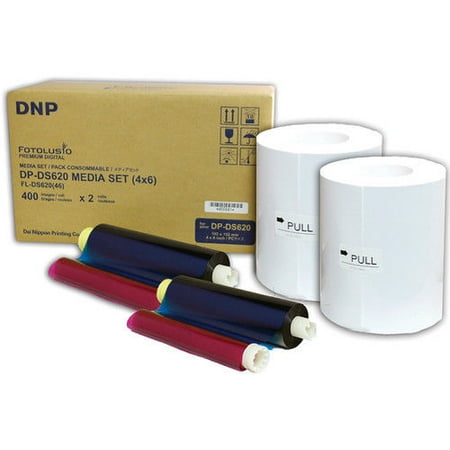 DNP DS620 Dye Sub Media Kit, 800 4