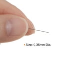 thumbnail image 2 of Steel Pin Gage 0.35mm Diameter Class X Tolerance 0.001mm Plug Gage Pin, 2 of 5