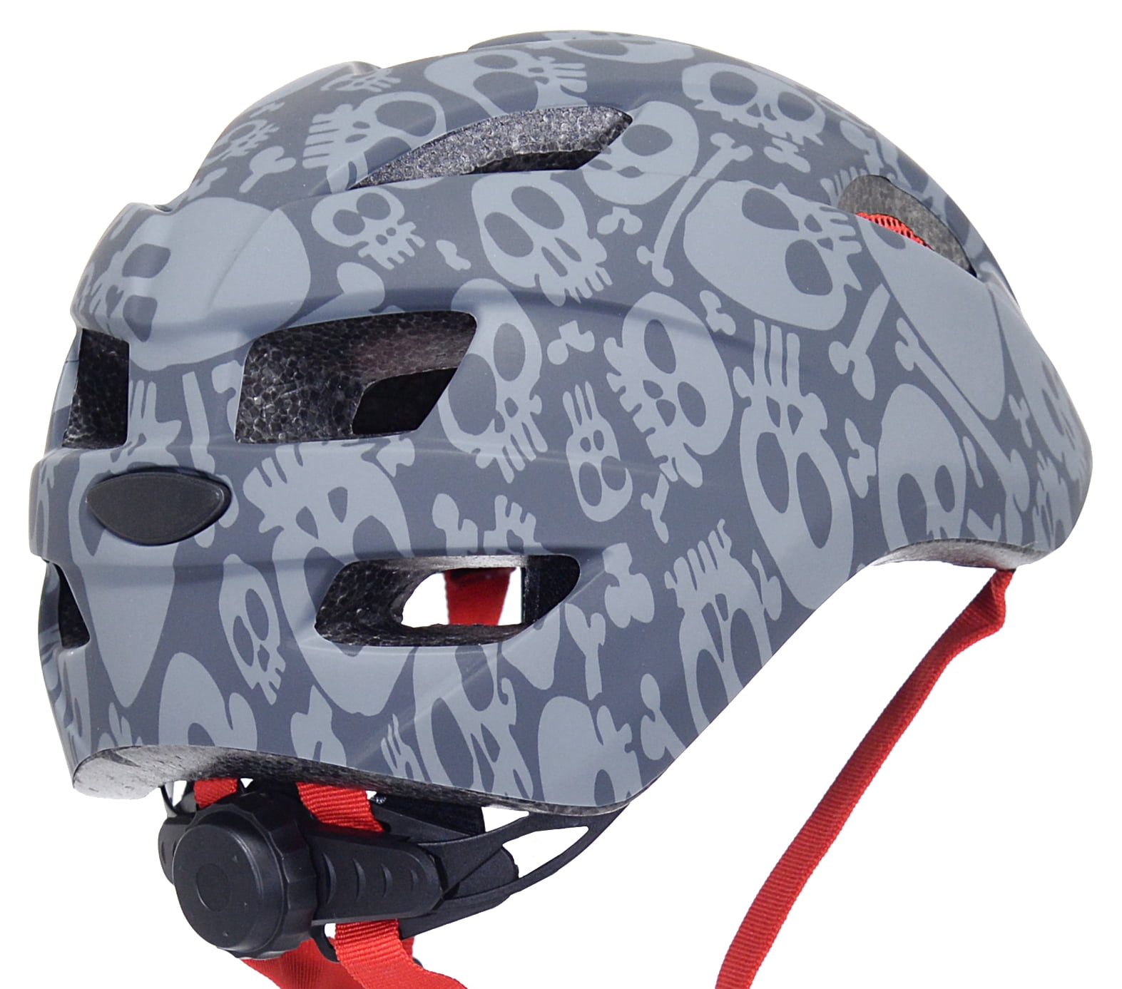 Kent Toddler Grey Skull Helmet, Ages 18 Months and Up