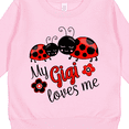 thumbnail image 3 of Inktastic My Gigi Loves Me with Cute Ladybugs Toddler Sweatshirt, 3 of 4