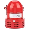 thumbnail image 2 of Alarma de sirena 220v Potente alarma de sirena para exteriores 120db Cable de motor rojo Bocina de metal Alarma industrial para barcos Ruikalucky Hy, 2 of 4