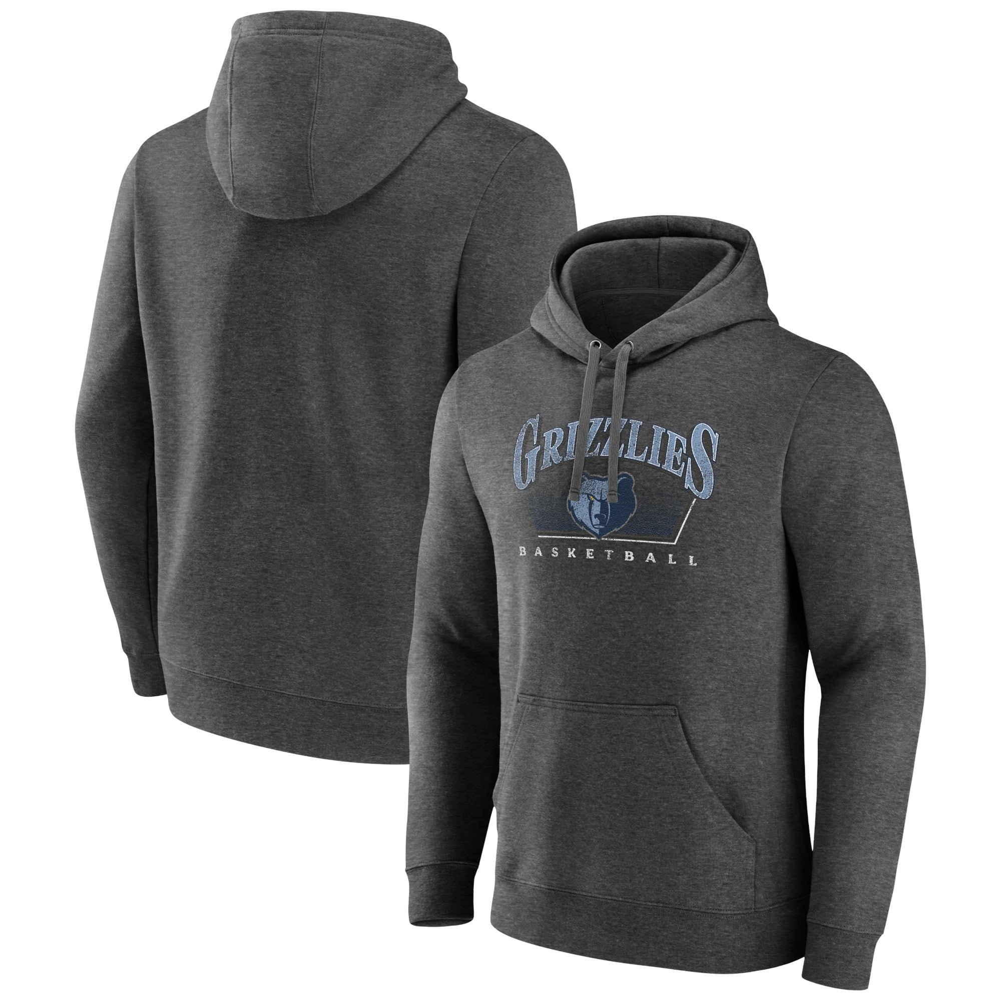 Men's Charcoal Memphis Grizzlies Selection Pullover Hoodie