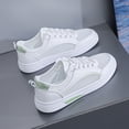 thumbnail image 2 of 2026 Korean-Inspired White Sneakers for Women, Perfect for Summer. These Casual Shoes Are Breathable, Lightweight, And Feature a Soft, Non-Slip Sole, Ideal for Tennis., Women Shoes, 2 of 7