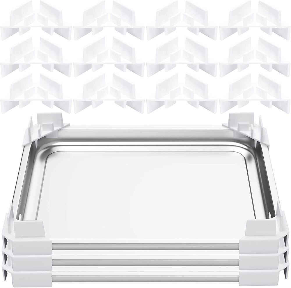 NOGIS 12 Pieces Tray Stackers for Freeze Dryer Trays Freeze Dryer