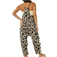 thumbnail image 5 of Dyegold Jumpsuits for Women Casual, Summer Jumpsuit for Women One Piece 2023 Trendy Spaghetti Strap Wide Leg Rompers Harem Long Pants Overalls With Pockets, 5 of 5