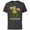 Charcoal, variant on Disney Beauty and the Beast Maurice Dad Bod - Short Sleeve Cotton T-Shirt for Adults - Customized-Black