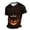2#Orange, variant on IAJDKMEK Halloween Men's Short Sleeve Polo Shirt - Collared Knit Shirt Breathable Summer Shirt for Holiday Wear, Daily, Golf Shirt & Costume,Black L