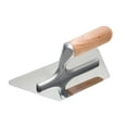 thumbnail image 3 of Dualoai Finishing Trowel Bricklayers Trowel Stainless Trowel Ergonomic Wooden Handle for, 3 of 9
