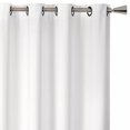 thumbnail image 1 of Bouclair Ivory Zaine Panel Curtain 52x96 in (132x244 cm), 1 of 5