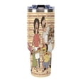 thumbnail image 2 of Bob's Burgers 40 Oz Tumbler with Handle And Straw, Stainless Steel Double Wall Vacuum Insulated Coffee Cup Travel Mug for Gym, Outdoors, Commute, Work, 2 of 8