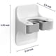 thumbnail image 2 of Soporte para escoba, resistente soporte de pared para escoba, agarre para escoba, autoadhesivo, sin taladrar, superantideslizante, colgador de escoba y recogedor para el hogar, cocina, jardín, sistemas de almacenamiento de garaje, 2 of 8
