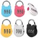 thumbnail image 1 of 6pcs Combination Padlock,mini,colorful,colorful Resettable Mini Combination Padlock(6 Colors), 1 of 4