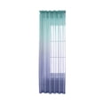 thumbnail image 2 of shyuyusa Gradient Color Window Screen 52.0*96.1 Inch Balcony Shade Curtain Light Filtering Drapes For Home, 2 of 6