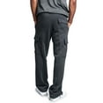 thumbnail image 3 of Mysszz Men Casual Work Pant Overalls Solid Color Draw String Pockets Chino Cargo Pant, 3 of 3