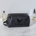 thumbnail image 4 of Houston Texans Hybrid Leather Lined Dopp Toiletry Bag, 4 of 4