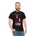 thumbnail image 4 of DJH Apparel | Jesus Is Lord Christian Inspirational Unisex Heavy Cotton Tee, 4 of 6