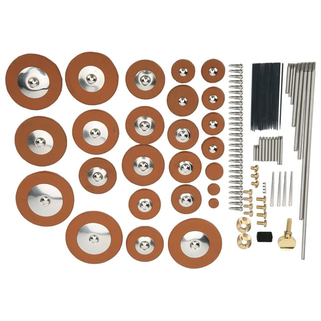 Kit de reparación de saxofón alto kit de herramientas de reparación de saxofón Kit de mantenimiento de saxofón alto Herramienta de mantenimiento de saxofón para ventilador ANGGREK Otros