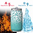 thumbnail image 4 of 12 Oz Coffee Travel Mug with Lid, Double Wall Vacuum Reusable Stainless Steel Water Bottle Leak Proof Insulated Hot Cold Coffee Cup Gift for Women Mens Blue(1pcs), 4 of 5
