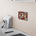 thumbnail image 5 of Yayeee Toggle Light Switch Wall Plate 3-Gang 6.37"x4.48" Decorative Outlet Cover, Red Floral, 5 of 7