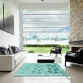 thumbnail image 7 of Ahgly Company Machine Washable Indoor Rectangle Transitional Seafoam Green Area Rugs, 2' x 3', 7 of 7