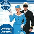 thumbnail image 6 of UNDERWRAPS Costumes Officially Licensed PAN AM® Stewardess - Licensed PAN AM® Stewardess Dress, Official PAN AM® Stewardess Costume for Women, Small (4-6) - Women's Small, 6 of 7