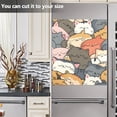 thumbnail image 5 of Sleep Of Cats Dishwasher Magnetic Covers Magnet Sticker Kitchen Decor Dishwasher Refrigerator Front Door Covers Decorative Magnetic 23" x 26", 5 of 5