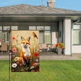 thumbnail image 3 of Amhnf Fox In Flower Garden Scene Garden Flag For Home Outdoor Garden Yard Decor 12x18 inch, 3 of 5