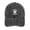 Black, variant on Softball Gray Baseball Cap for Men Women, Adjustable Snapback Hats Cotton Hat