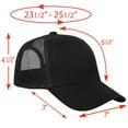 thumbnail image 7 of Falari 12 Pack Bulk Wholesale Mesh Trucker Hats 6 Panel Baseball Caps for Men and Women - Assorted Group 3, 7 of 7