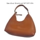 thumbnail image 5 of Bolso pequeño ligero y portátil Sonducket estilo Retro Simple para hombro media luna marrón, 5 of 6